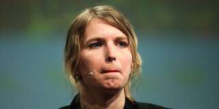Chelsea Manning, ici lors d'une conférence à Berlin en mai 2018, a été placée en détention ce 8 mars pour son refus de témoigner devant un tribunal de Virginie.
