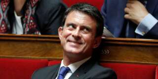 Le député Manuel Valls après sa réélection en juin 2017.