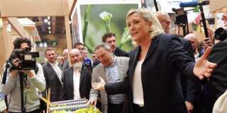 La présidente du Rassemblement national Marine Le Pen a profité de son passage au Salon de l'Agriculture pour étriller le bilan d'Emmanuel Macron.