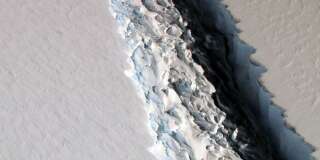 Un iceberg géant sur le point de se détacher en Antarctique