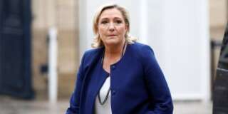 Marine Le Pen, ici en décembre 2018, a affirmé ne pas connaître la théorie du