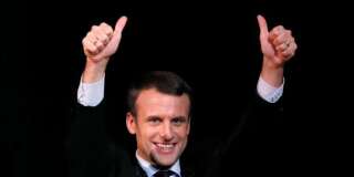 La stratégie de Macron pour grignoter les électeurs à gauche et à droite. REUTERS/Gonzalo Fuentes