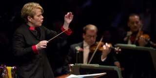 Marin Alsop, première femme à la tête de l'orchestre symphonique de Vienne
