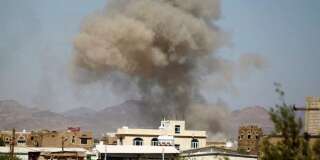 Le ministère de la Défense à Sanaa bombardé par la coalition dirigée par Riyad (photo d'illustration).