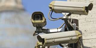 four surveillance camera to see all main points of the great metropolis