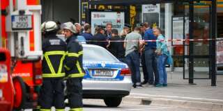 Attaque au couteau de Hambourg: ce que l'on sait de l'assaillant (Photo: le magasin où s'est produit l'attaque, vendredi 28 juillet, à Hambourg)