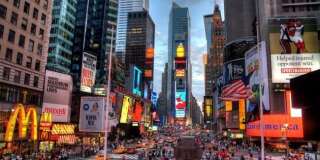 Times Square à New York.