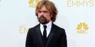 Peter Dinklage arrives at the 66th Primetime Emmy Awards at the Nokia Theatre L.A. Live on Monday, Aug. 25, 2014, in Los Angeles. (Photo by Evan Agostini/Invision for the Television Academy/AP Images)