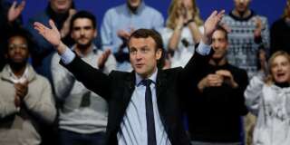 Emmanuel Macron, au Zénith de Lille REUTERS/Pascal Rossignol