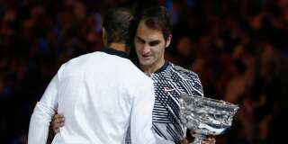 Roger Federer, le miracle de Melbourne. REUTERS/Thomas Peter