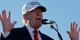Donald Trump lors d'un meeting en Floride, le 23 octobre 2016. REUTERS/Jonathan Ernst