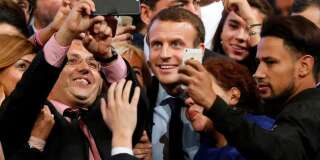 Emmanuel Macron au mois d'octobre à Montpellier.