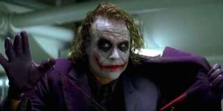 L'acteur australien Heath Ledger sous les traits du Joker dans