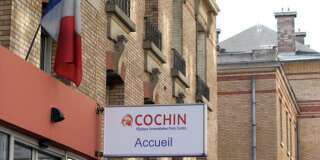 L'hôpital Cochin à Paris.