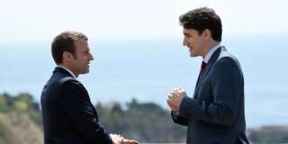 Les  photos de Justin Trudeau et Emmanuel Macron au G7 ont fait rêver les plus sentimentaux