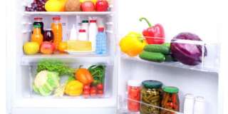 refrigerator full of food