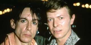 Iggy Pop and David Bowie photographed in the early 1980's. Â© RTNBusacca /MediaPunch Credit all Uses/IPX