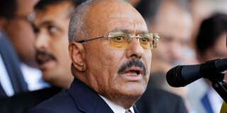L'ancien président du Yémen Ali Abdallah Saleh à Sanaa, le 24 août.
