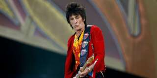 Ronnie Wood, le guitariste des Rolling Stones, révèle avoir eu un cancer du poumon (Photo: Ronnie Wood en concert en Suisse en 2014)
