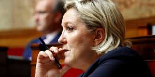 Marine Le Pen à l'Assemblée nationale en juillet.