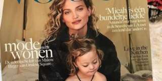 La mannequin Amanda Booth pose en Une de Vogue avec son fils atteint de trisomie