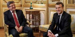 Emmanuel Macron a reçu Jean-Luc Melenchon à l'Elysée pour évoquer son projet de refondation de l'Europe.