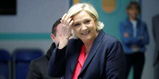 Marine Le Pen est donnée largement en tête du premier tour.