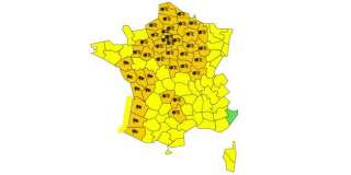 À 10h ce mardi 29 janvier, 43 départements étaient placés en vigilance orange par Météo France.