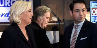 Marine Le Pen et Steve Bannon participaient tous deux à Bruxelles à une réunion contre l'immigration, organisée par le parti d'extrême droite flamand Vlaams Belang.