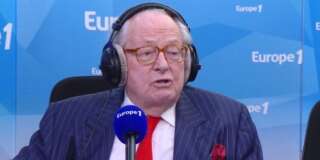 Invité sur Europe1, le président d'honneur du FN, Jean-Marie Le Pen, a appelé sa fille Marine à