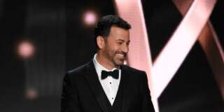 Host Jimmy Kimmel appears at the 68th Primetime Emmy Awards on Sunday, Sept. 18, 2016, at the Microsoft Theater in Los Angeles. (Photo by Chris Pizzello/Invision/AP)