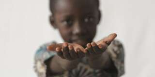 Beautiful shot of African ethnicity children taken in a studio in Bamako, Mali.
