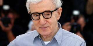 Director Woody Allen poses during a photocall for the film
