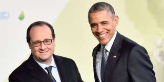 François Hollande et Barack Obama lors de la COP21 à Paris.