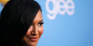 Cast member Naya Rivera poses at the premiere for the second season of the television series