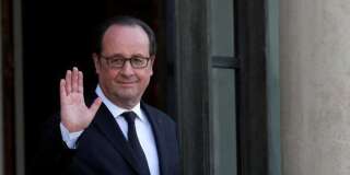 François Hollande début avril à l'Elysée.