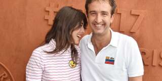 Cyrille Eldin et Sandrine Calvayrac le 2 juin à Roland-Garros