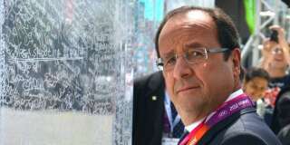 JO 2024 à Paris: les soutiens de François Hollande rappellent qu'il est le premier a avoir soutenu le projet (Photo: François Hollande en visite aux Jeux-Olympiques de Londres)