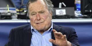 George Bush Senior, ancien président des États-Unis, à nouveau hospitalisé.