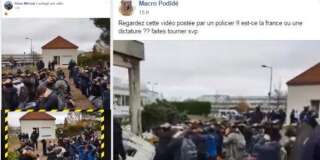 Les gilets jaunes s'emparent de la vidéo des lycéens arrêtés