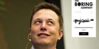 Et si le lance-flammes imaginé par Elon Musk était vraiment mis en vente?