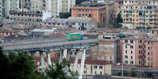 Gênes: ce camionneur engagé sur le pont Morandi a échappé de très peu à l'effondrement