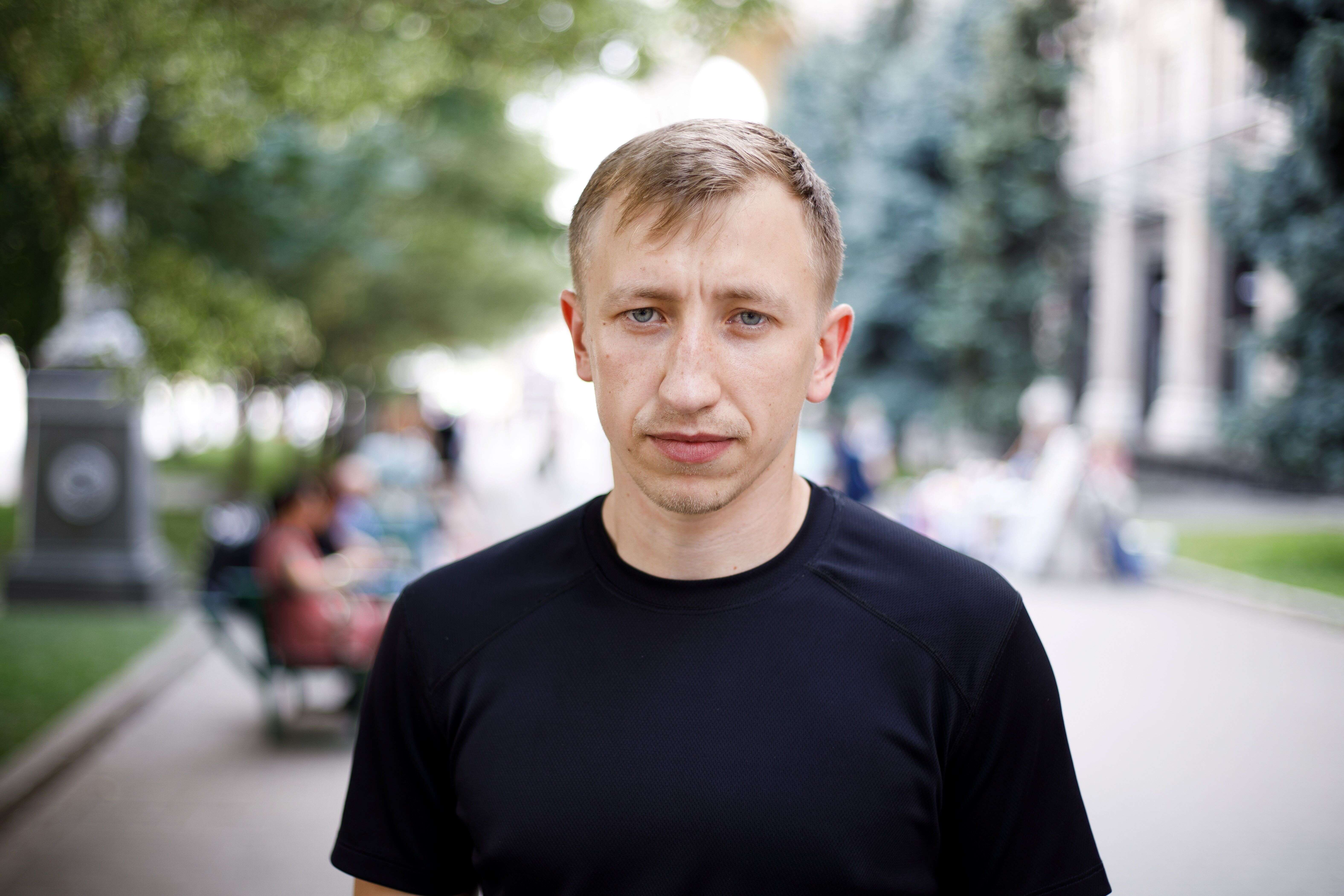 Vitali Chychov, à Kiev le 18 juillet 2021