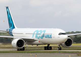 L’Airbus A330neo est cloué au sol depuis deux semaines et va dans les prochains jours rejoindre les ateliers d’Airbus à Toulouse.