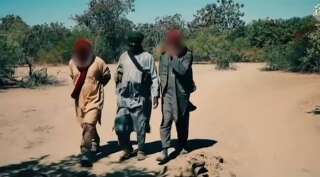 Extrait d'une vidéo de propagande de l'organisation terroriste Katiba Macina publiée fin février 2019.