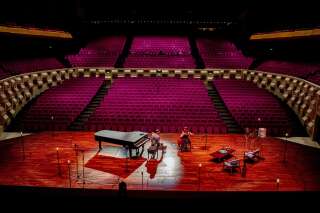 Une salle de concert vide à Rotterdam, aux Pays-Bas