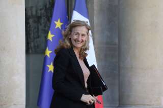 Nicole Belloubet, ici quittant le palais de l'Élysée le 6 janvier 2020.