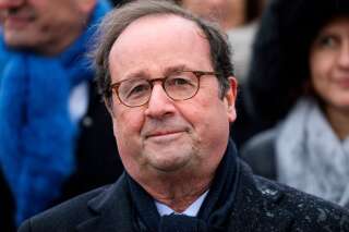 L'ancien président Hollande le 11 novembre 2019 à l'Arc de Triomphe, à Paris.