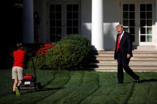 Ce gamin qui tond la pelouse à la Maison Blanche vaut le détour(nement)