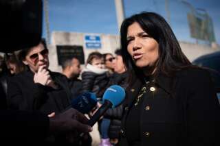 Samia Ghali, ici le 21 février à Marseille, revendique sa liberté de vote après le 